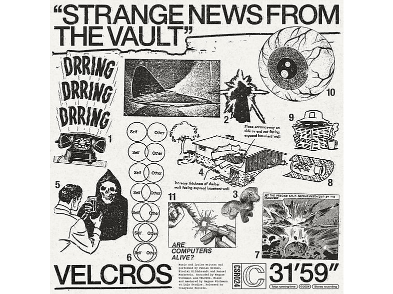 Velcros - strange news from the vault  - (Vinyl)
