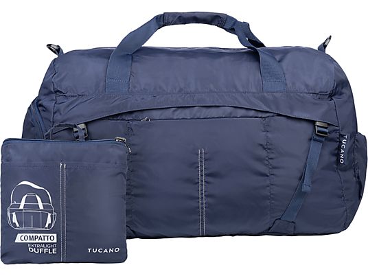 TUCANO Compatto Eco Duffle - Weekender-Tasche, Universal, 0 "/0 cm, Blau