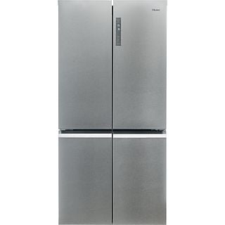 Frigorífico americano- Haier Cube 90 Series 5 HCR5919ENMM, No Frost, 190.5 cm, 643 l, Motor Inverter, Antibacterias, Inox