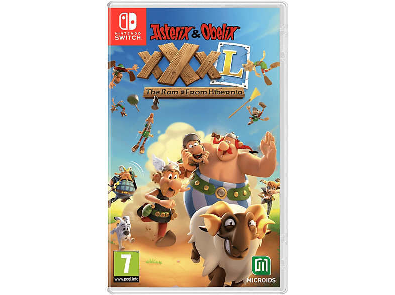 Mindscape Sw Asterix & Obelix Xxxl: The Ram From Hibernia Nl/fr Switch