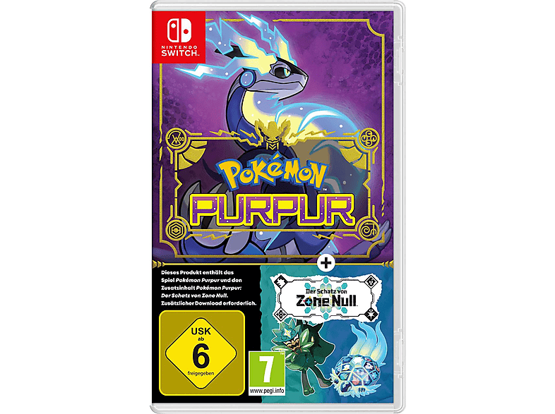 Pokémon Purpur + Der Schatz von Zone Null [Nintendo Switch] online kaufen MediaMarkt
