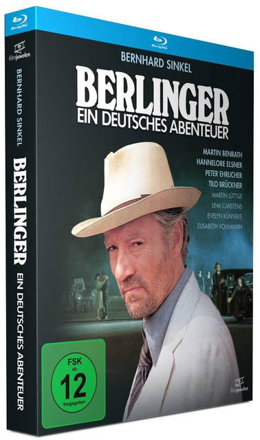 Filmcover von "Berlinger" mit einem Mann mit Hut.