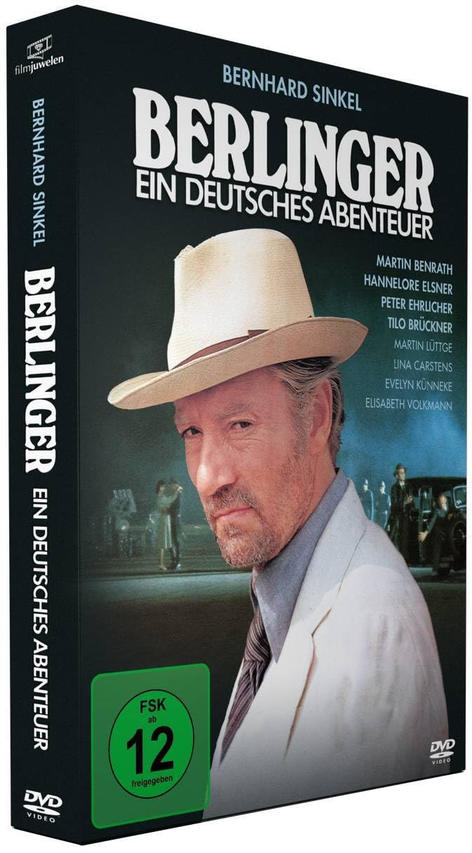 DVD-Hülle von 'Berlinger: Ein Deutsches Abenteuer', ein Film von Bernhard Sinkels.