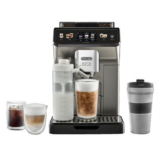 DELONGHI Eletta Explore Cold Brew ECAM450.86.T  Kaffeevollautomat Titan