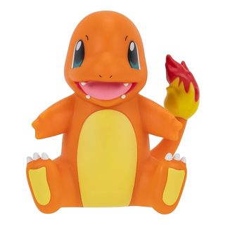 JAZWARES Pokémon Select: Glumanda - Sammelfigur (Orange/Gelb/Weiss)