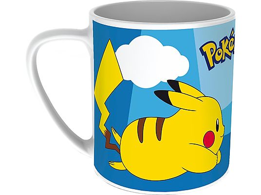 JOOJEE Pokémon: Pikachu + Evoli - Tasse (Mehrfarbig)