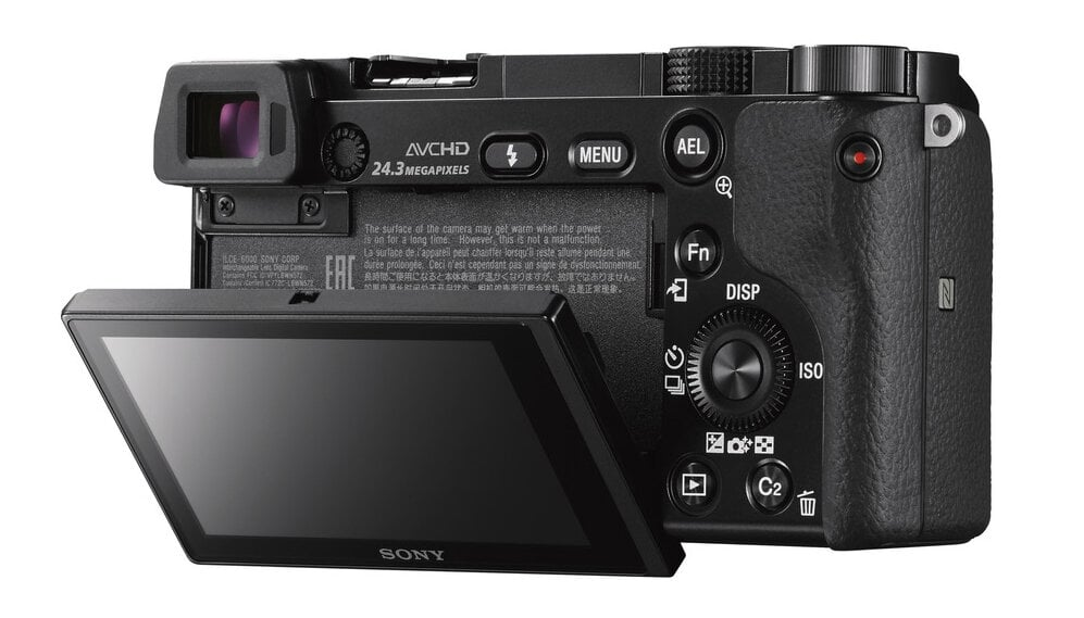 Aparat SONY Alpha A6000 (ILCE-6000) + obiektywy 16 - 50 mm i 55 - 210 mm Czarny