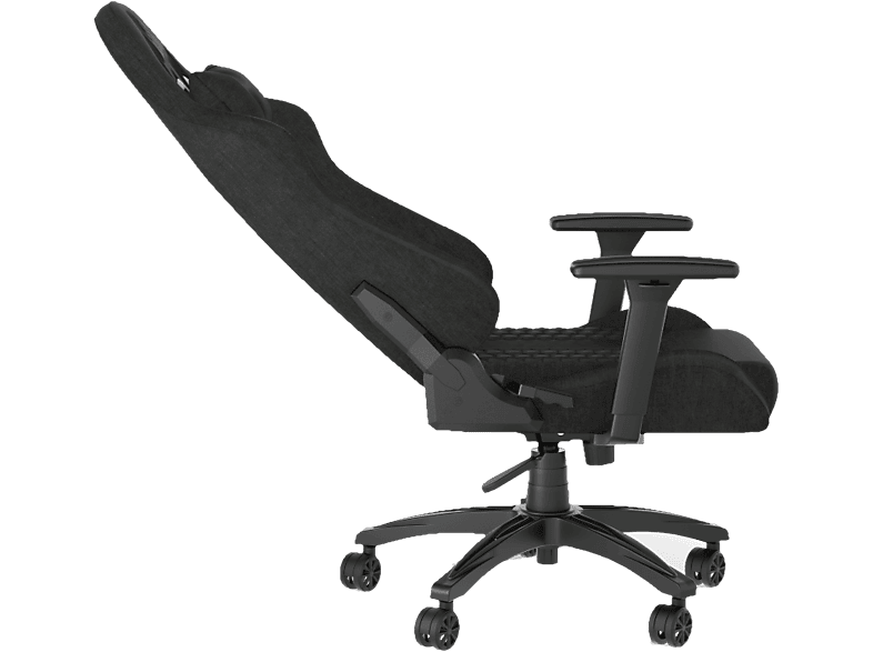 Corsair TC100 relaxED Gaming-Stuhl, Schwarz — Foto 4 von 5