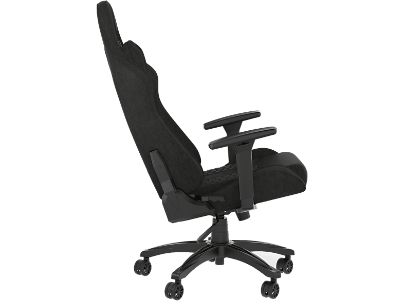 Corsair TC100 relaxED Gaming-Stuhl, Schwarz — Foto 3 von 5