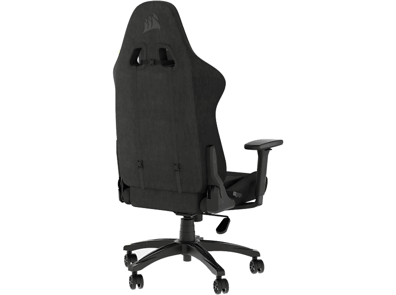 Corsair TC100 relaxED Gaming-Stuhl, Schwarz — Foto 2 von 5