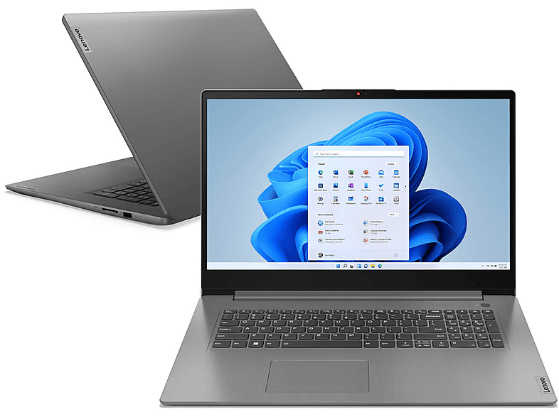 Laptop LENOVO IdeaPad 3 17IAU7 FHD / Intel® Core™ i5-1235U 8 GB RAM 512 SSD Iris® Xᵉ Windows 11 Home Szary