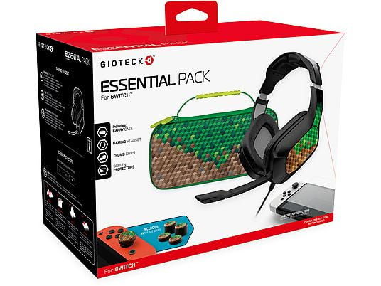 Zestaw akcesoriów GIOTECK Essential Pack do Nintendo Switch