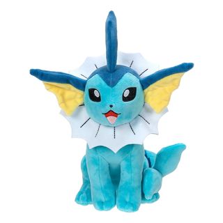 JAZWARES Pokémon : Aquana - Peluche (Bleu/Jaune/Gris)
