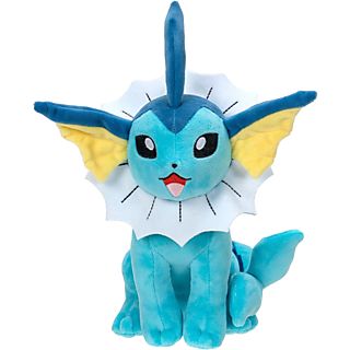 JAZWARES Pokémon: Aquali - Peluche (Bleu/Jaune/Gris)