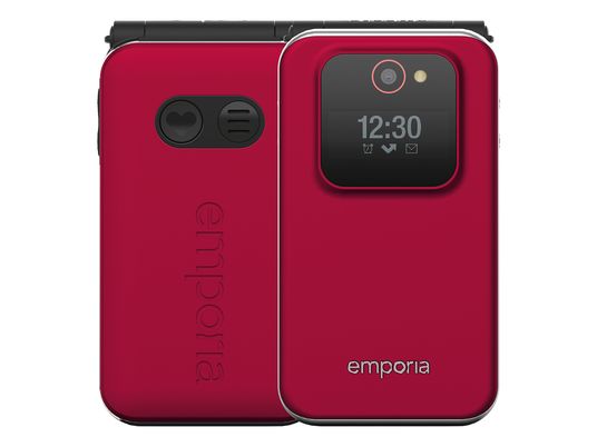 EMPORIA JOY- LTE (4G)
 - Telefono a conchiglia (rosso)