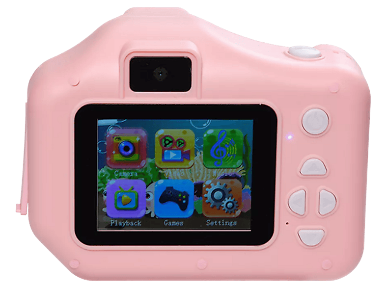 Denver KPC-1370P Pink Blau Kinder-Kamera mit Thermodruckfunktion, 3 Rollen Papier und 64GB Micro-SD Karte — Foto 2 von 5