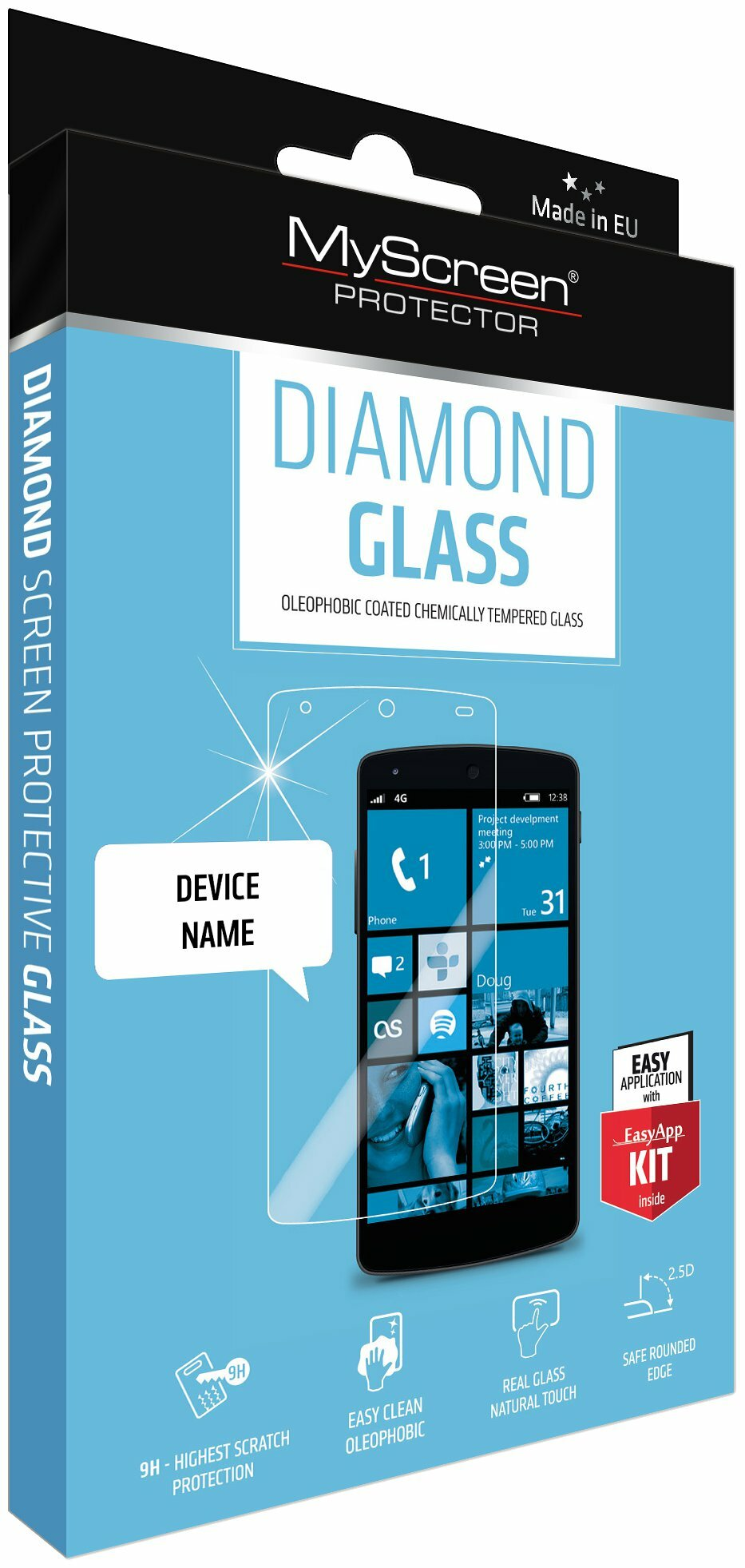 Szkło MYSCREEN PROTECTOR Diamond Glass Apple iPhone 7