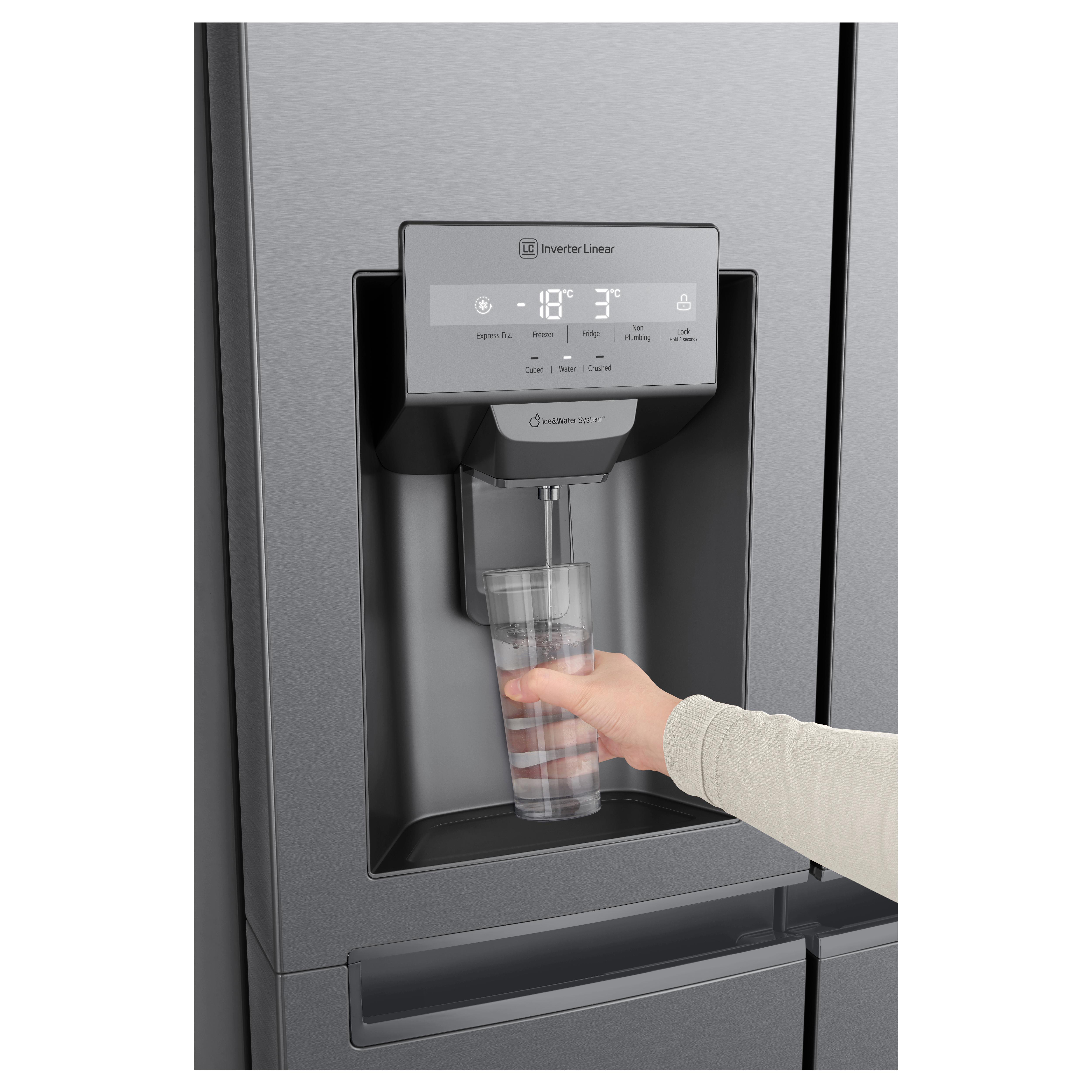 LG GSLV31DSXE Side-by-Side (634 l, E, 1790 mm hoch, Dark Graphite)