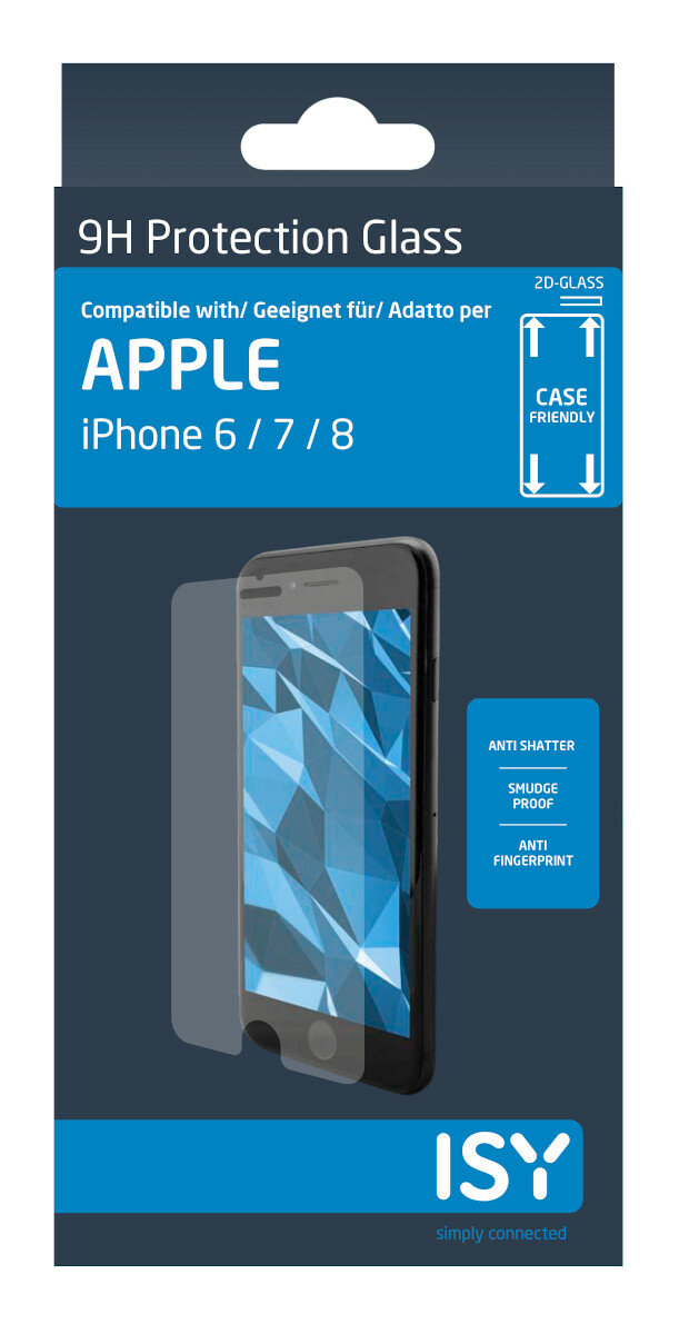 Szkło ochronne ISY IPG-5000-2D do iPhone 6/7/8 do Bezbarwny