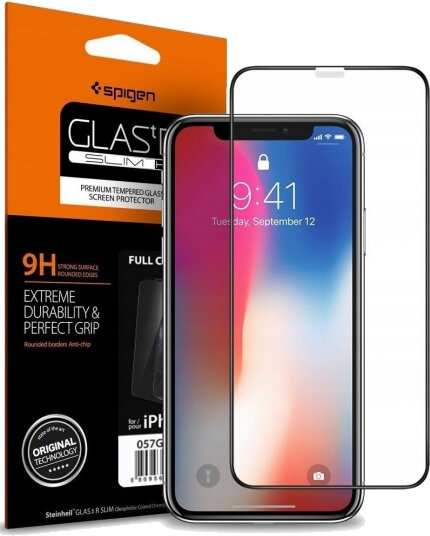 Szkło ochronne SPIGEN Glass FC HD (1pack) do iPhone 11 / XR