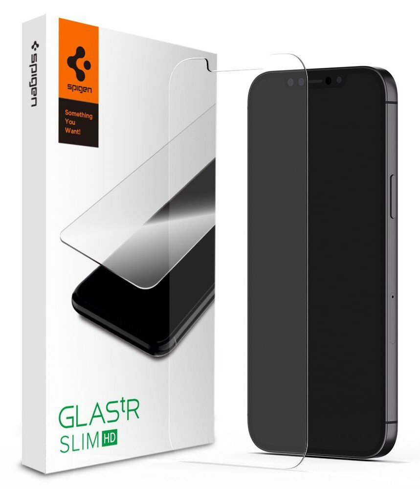 Szkło ochronne SPIGEN Glas.tR Slim HD (1pack) do iPhone 12/12 Pro