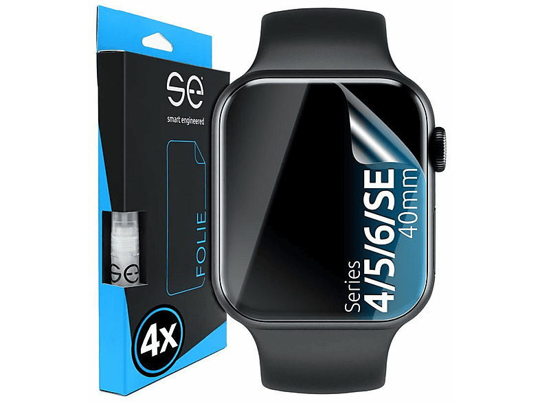 Folia ochronna SMART ENGINEERED do Apple Watch (40mm) Przezroczysty SE01-0031-18-2-M