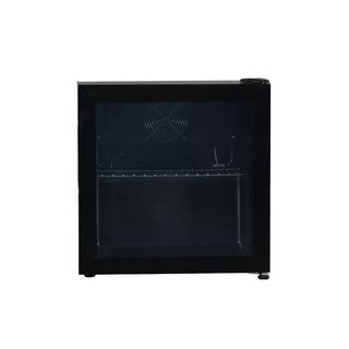 REACONDICIONADO B: Frigorífico Table Top - Frigerlux D48, Frío ventilado, 44.5 cm, 40 l, Puerta reversible, Negro