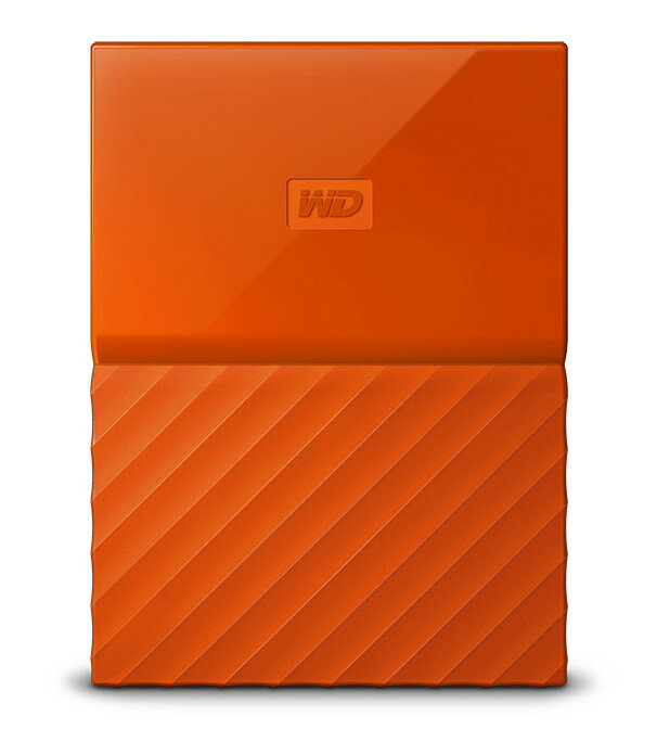 Dysk zewnętrzny WD My Passport 1TB Pomarańczowy WDBYNN0010BOR-WESN