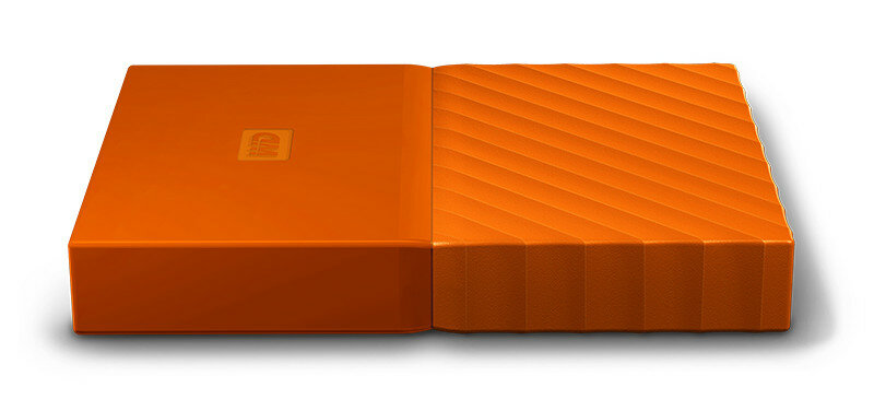 Dysk zewnętrzny WD My Passport 1TB Pomarańczowy WDBYNN0010BOR-WESN