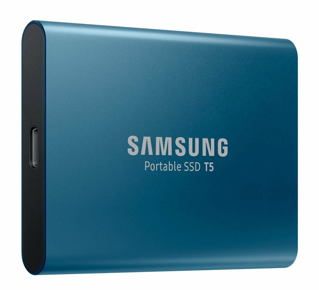 Zewnętrzny dysk SSD SAMSUNG T5 500GB Niebieski MU-PA500B/EU