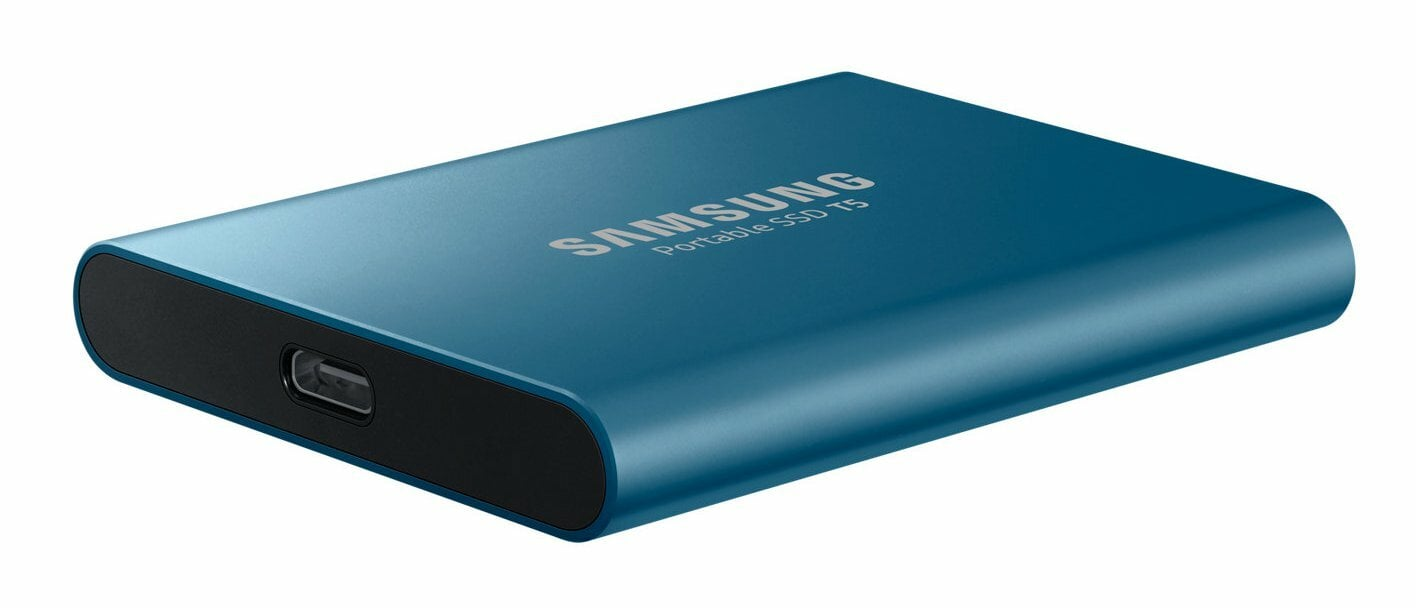 Zewnętrzny dysk SSD SAMSUNG T5 500GB Niebieski MU-PA500B/EU