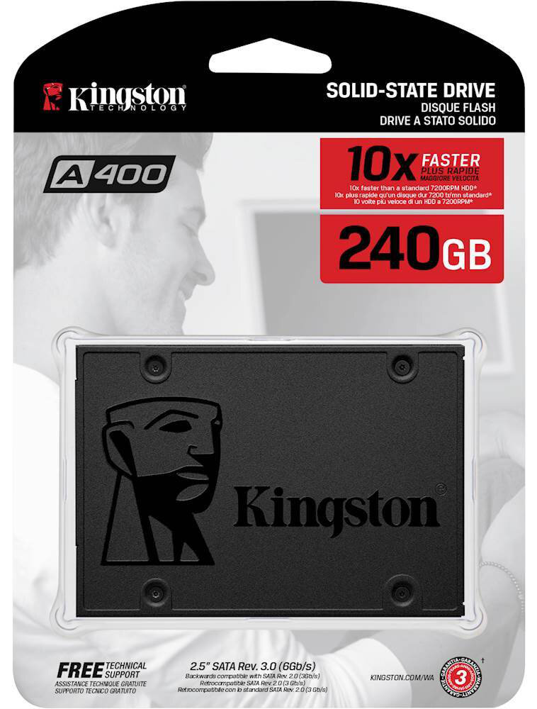 Dysk SSD KINGSTON A400 240 GB SA400S37/240G