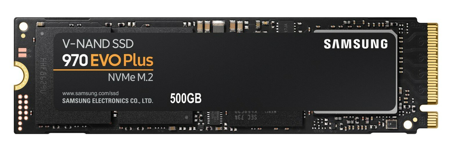 Dysk SSD SAMSUNG 970 EVO Plus NVMe M.2 500GB MZ-V7S500BW
