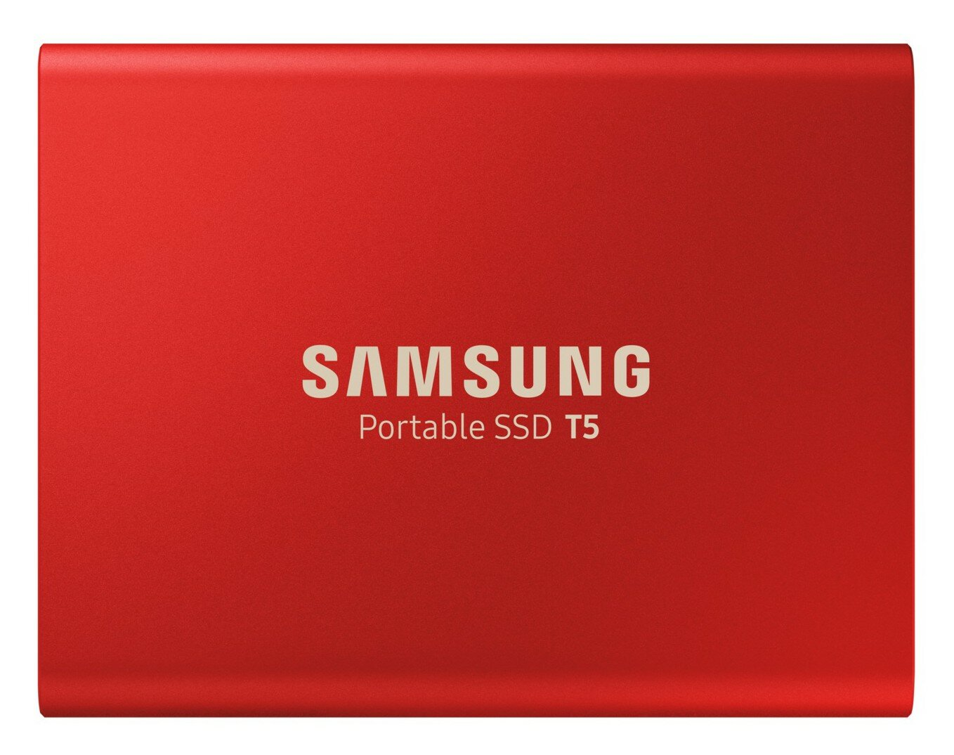 Samsung Portable SSD T5 500GB レッド Zewnętrzny dysk SSD SAMSUNG T5 500GB Czerwony MU-PA500R/EU