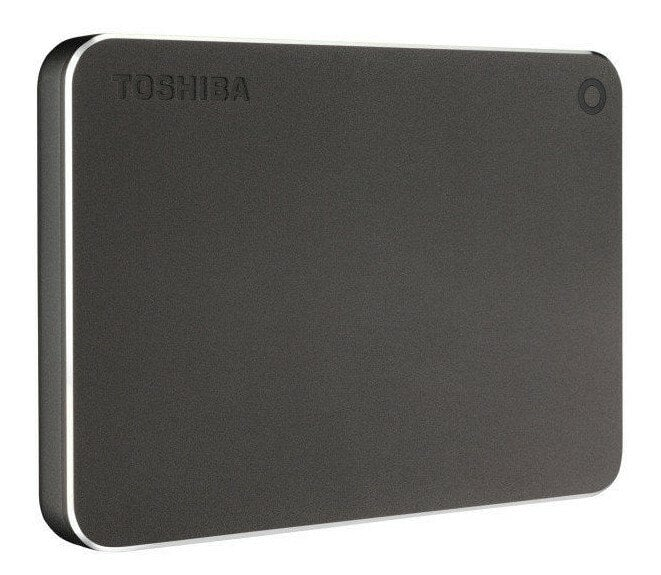 Dysk zewnętrzny TOSHIBA Canvio Premium 1TB Ciemnoszary metaliczny HDTW210EB3AA