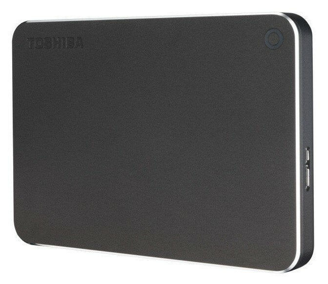 Dysk zewnętrzny TOSHIBA Canvio Premium 1TB Ciemnoszary metaliczny HDTW210EB3AA