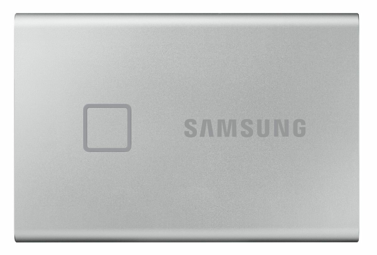 Zewnętrzny dysk SSD SAMSUNG T7 Touch USB 3.2 500GB Srebrny MU-PC500S/WW