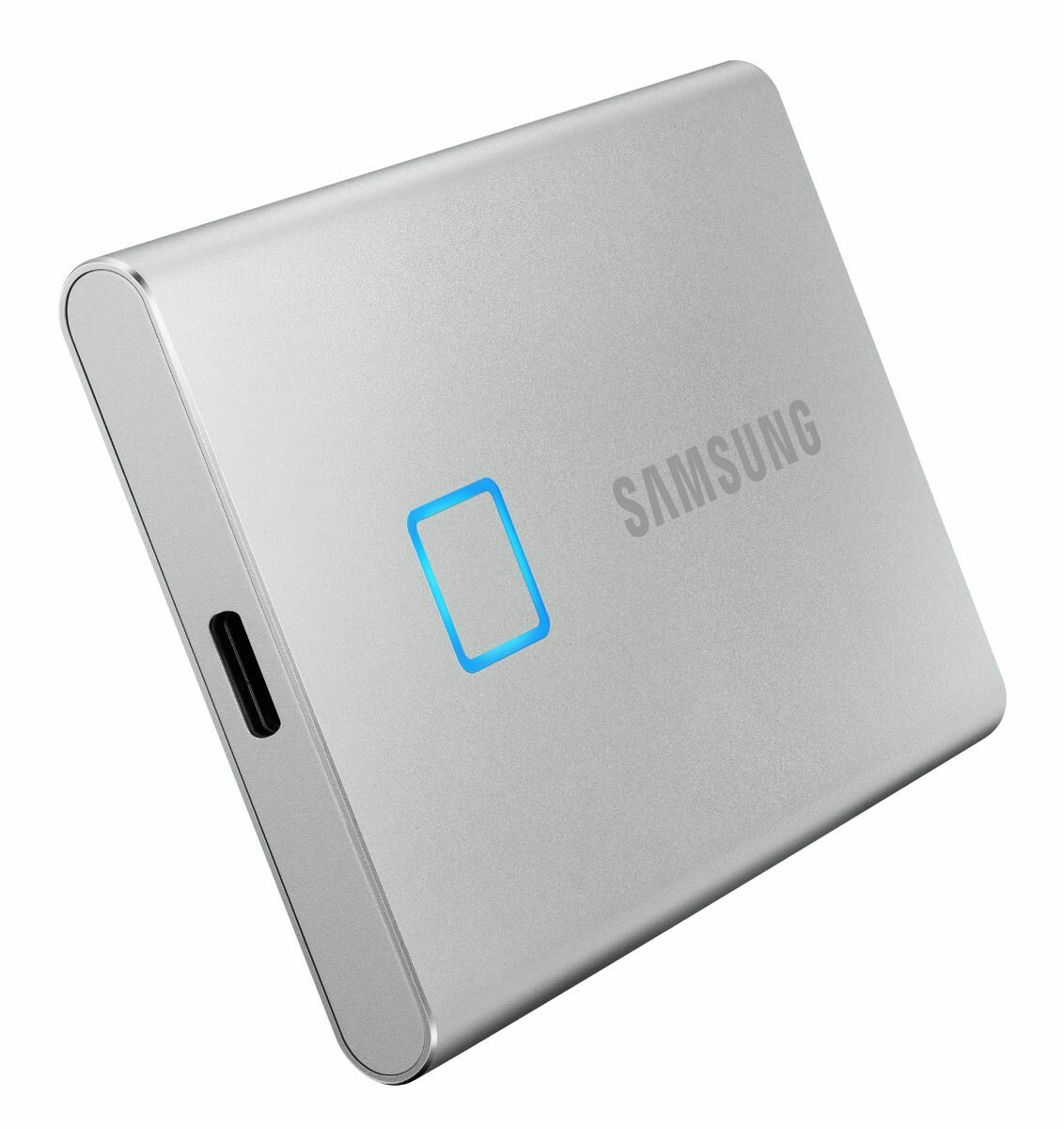 Zewnętrzny dysk SSD SAMSUNG T7 Touch USB 3.2 1TB Srebrny MU-PC1T0S/WW