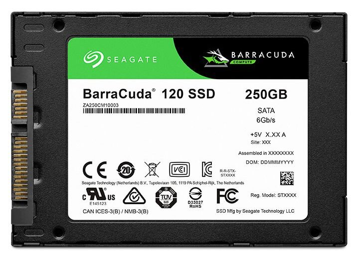 Dysk SSD SEAGATE Barracuda 120 250 GB ZA250CM1A003