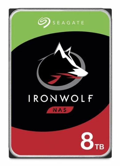 Dysk HDD SEAGATE IronWolf 8TB ST8000VN004