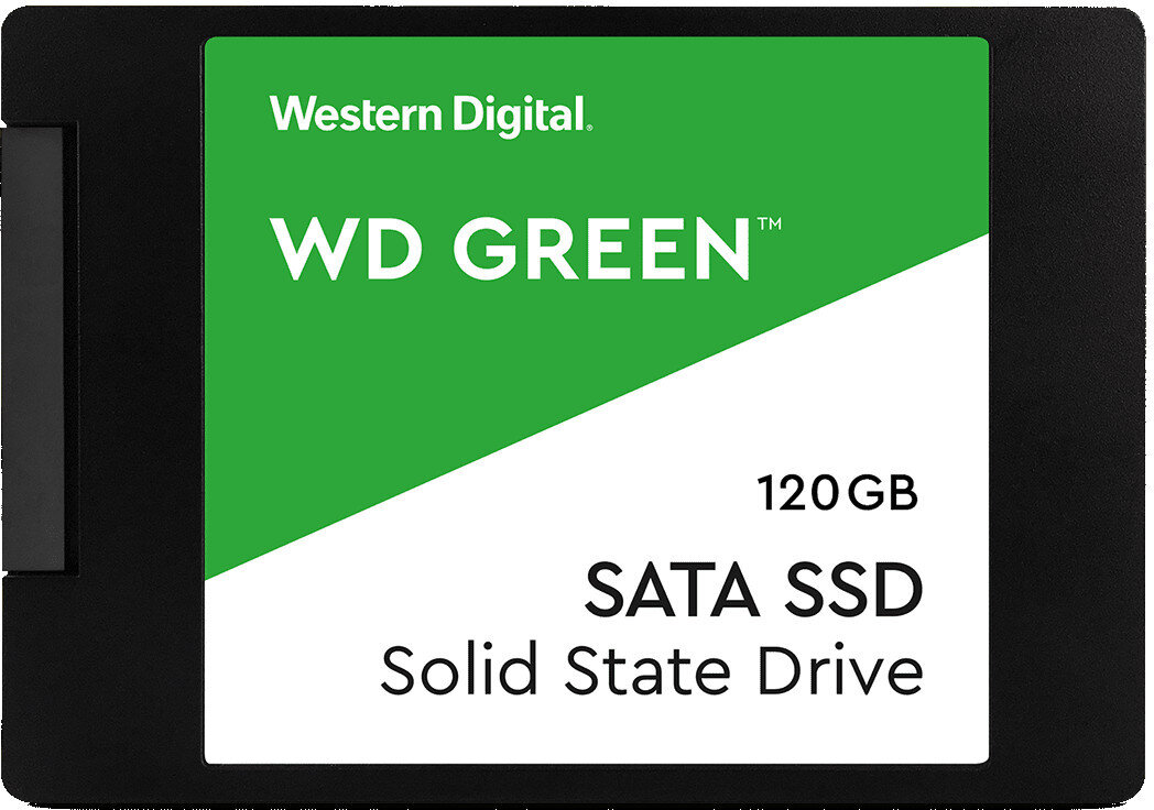 Dysk WD Green PC SSD 120GB Czarny WDS120G2G0A