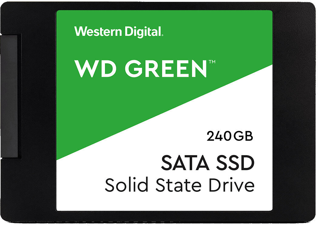 Dysk SSD WD Green PC SSD 240GB Czarny WDS240G2G0A