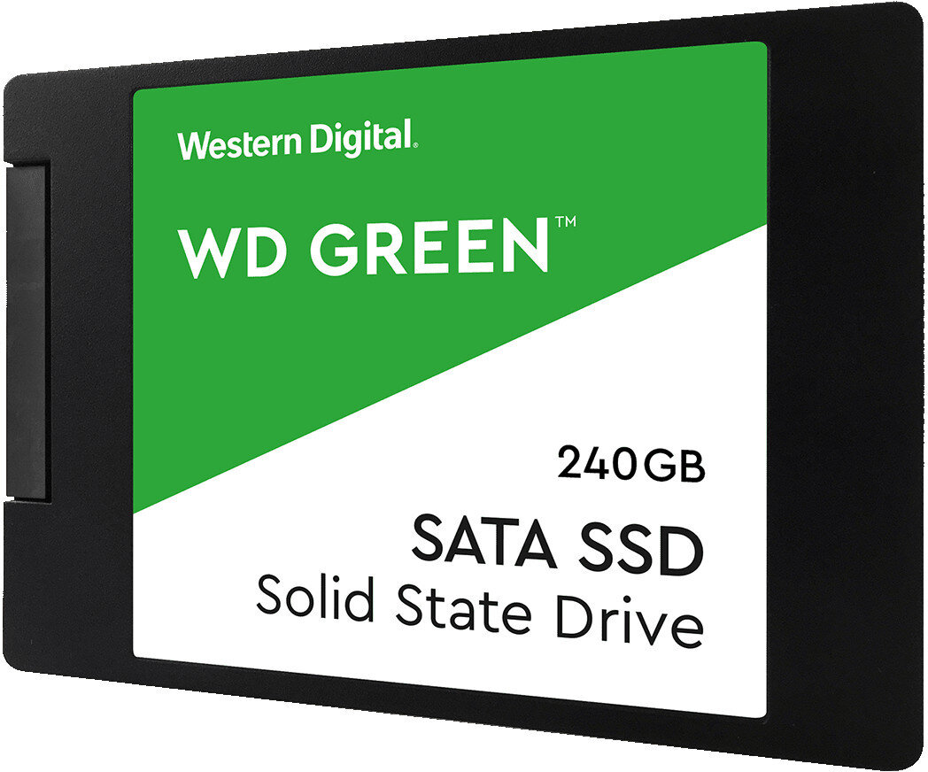 Dysk SSD WD Green PC SSD 240GB Czarny WDS240G2G0A
