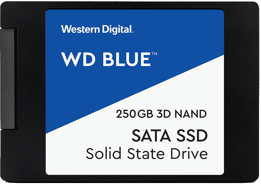 Dysk SSD WD Blue 3D NAND SATA SSD 250GB Czarny WDS250G2B0A
