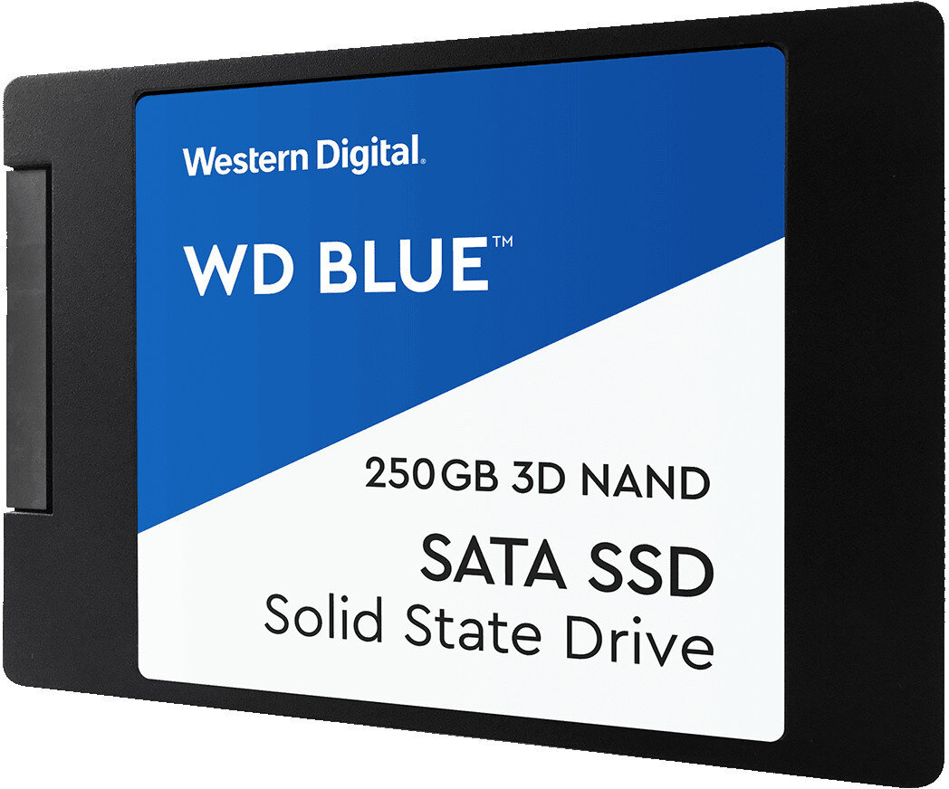 Dysk SSD WD Blue 3D NAND SATA SSD 250GB Czarny WDS250G2B0A