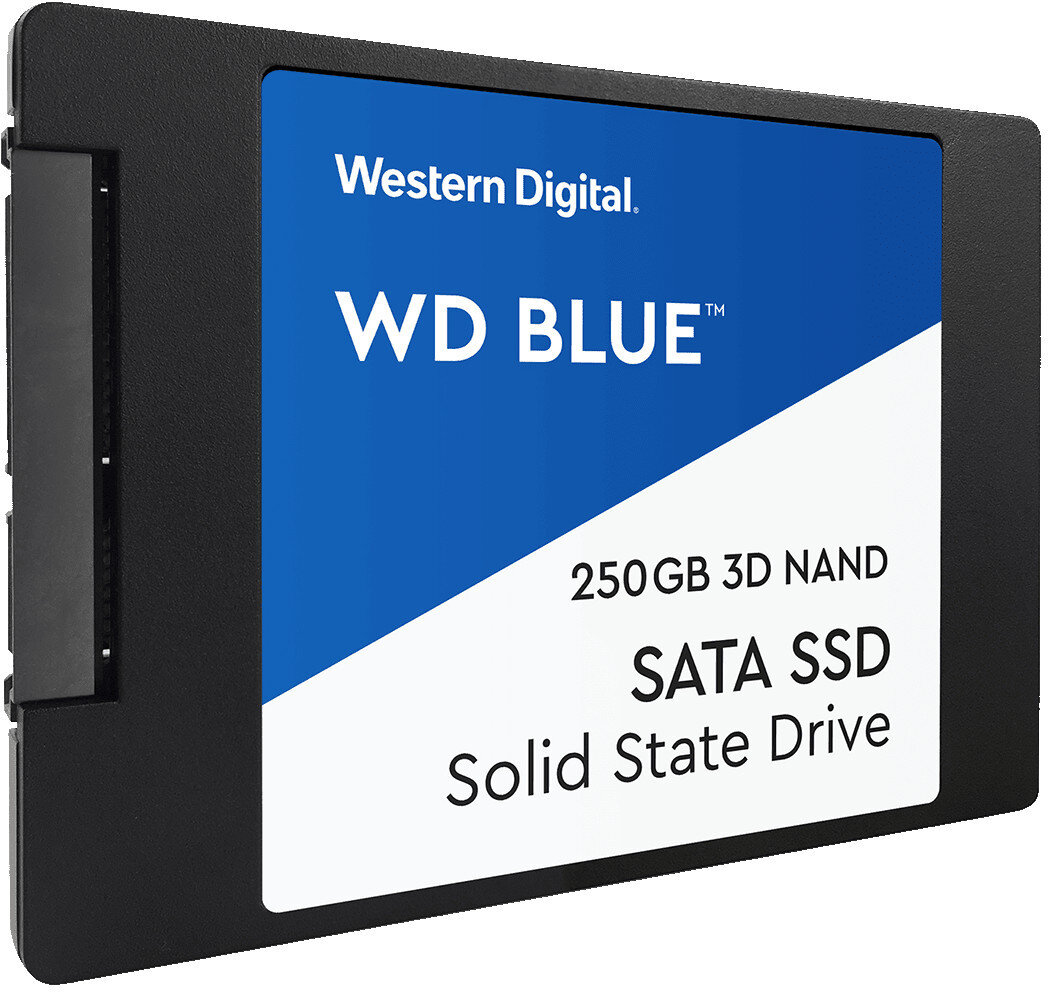 Dysk SSD WD Blue 3D NAND SATA SSD 250GB Czarny WDS250G2B0A