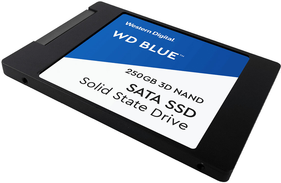 Dysk SSD WD Blue 3D NAND SATA SSD 250GB Czarny WDS250G2B0A