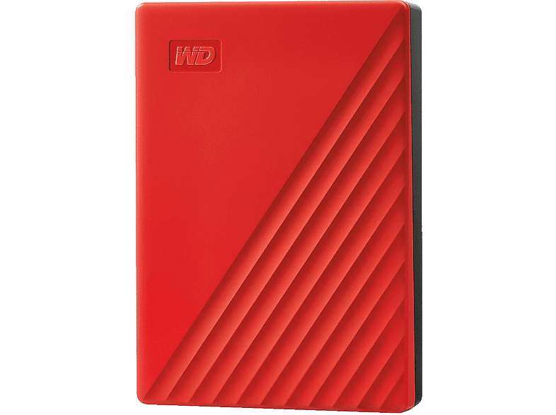 Dysk zewnętrzny WD My Passport 4TB Czerwony WDBPKJ0040BRD-WESN-Zdjęcie-0