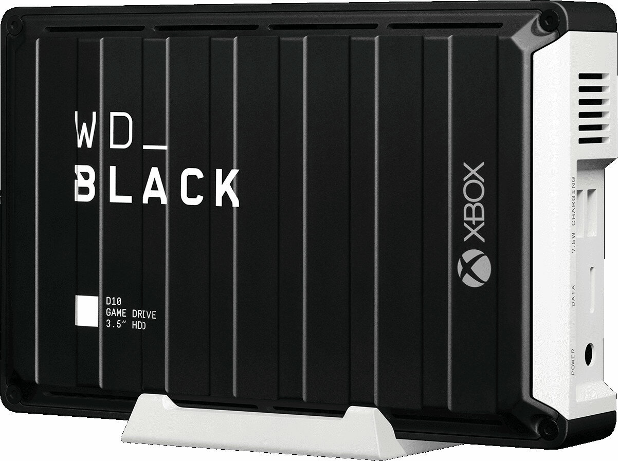 Dysk zewnętrzny WD_BLACK D10 Game Drive for Xbox One 12TB Czarny WDBA5E0120HBK-EESN