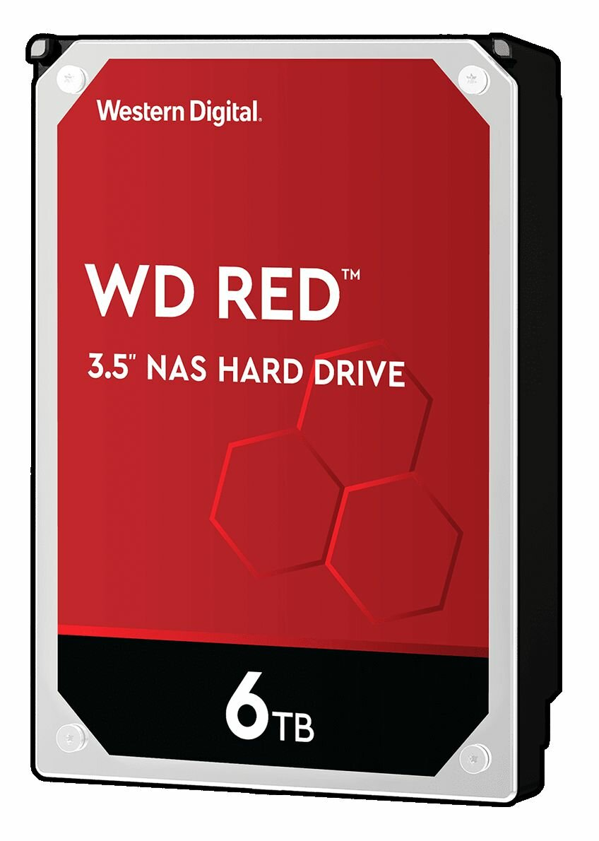 Dysk HDD WD Red 6TB 3.5cala 256MB WD60EFAX
